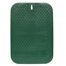 Dura Rectangle Valve Box Replacement Lid Size 15" x 21" Color Green   